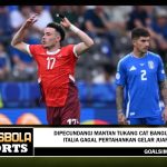 Dipecundangi Mantan Tukang Cat Bangunan, Italia Gagal Pertahankan Gelar Juara