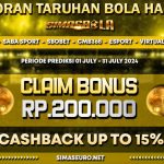 PREDIKSI PERTANDINGAN BOLA 15 JULI. SIMAS BOLA ADALAH SITUS BETINGAN ONLINE SLOT TERLENGKAP DAN TERPERCAYA NOMOR 1 DI INDONESIA