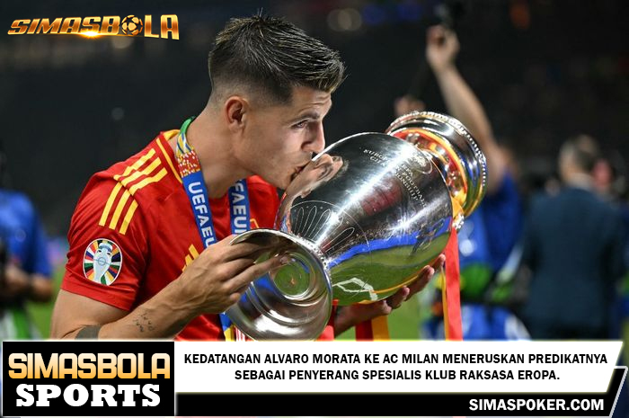 Kedatangan Alvaro Morata ke AC Milan meneruskan predikatnya sebagai penyerang spesialis klub raksasa Eropa.