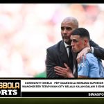 Community Shield - Pep Guardiola Memang Superior di Derbi Manchester tetapi Man City Selalu Kalah dalam 3 Edisi Terakhir