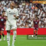 Belum setor gol maupun assist untuk Real Madrid di Liga Spanyol, Kylian Mbappe harus bangun dan menyadari dirinya tidak lagi main