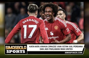 Kata-Kata Joshua Zirkzee Usai Cetak Gol Perdana dan Jadi Pahlawan Man United