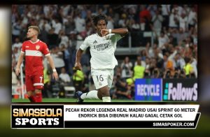 Pecah Rekor Legenda Real Madrid Usai Sprint 60 Meter, Endrick Bisa Dibunuh kalau Gagal Cetak Gol