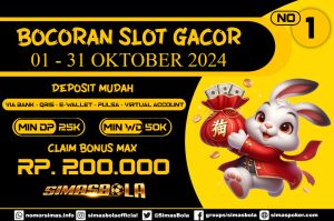 BOCORAN SLOT GACOR HARI INI TANGGAL 01 OKTOBER 2024