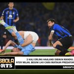 2 Kali Erling Haaland Dibikin Mandul Inter Milan, Begini Lho Cara Matikan Predator Man City