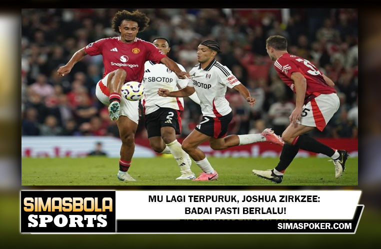 MU Lagi Terpuruk, Joshua Zirkzee: Badai Pasti berlalu!