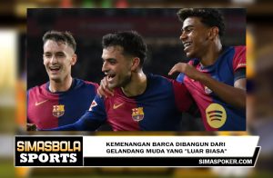 Kemenangan Barca dibangun dari gelandang muda yang "luar biasa"