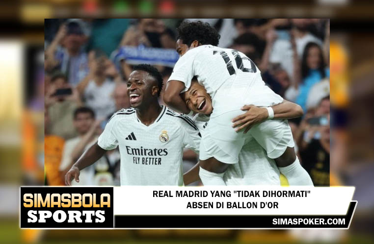 Real Madrid yang "Tidak Dihormati" Absen di Ballon d'Or