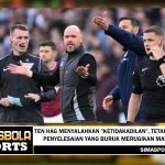 Ten Hag menyalahkan "ketidakadilan", tetapi apakah penyelesaian yang buruk merugikan Man Utd?