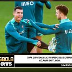 Tidak diragukan lagi Ronaldo bisa bermain melawan Skotlandia