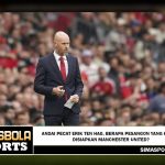 Andai Pecat Erik Ten Hag, Berapa Pesangon yang Harus Disiapkan Manchester United?