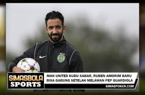 Rencana Ruben Amorim bersama Sporting CP masih belum rampung, sehingga Man United harus sabar menunggu kedatangannya.