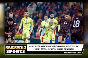 Hasil UEFA Nations League - Dani Olmo Cosplay Lionel Messi, Spanyol Hajar Denmark