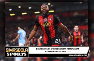 Bournemouth akhiri rentetan kemenangan bersejarah atas Man City