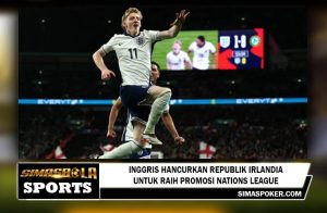 Inggris hancurkan Republik Irlandia untuk raih promosi Nations League