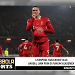 Liverpool taklukkan Villa, unggul lima poin di puncak klasemen