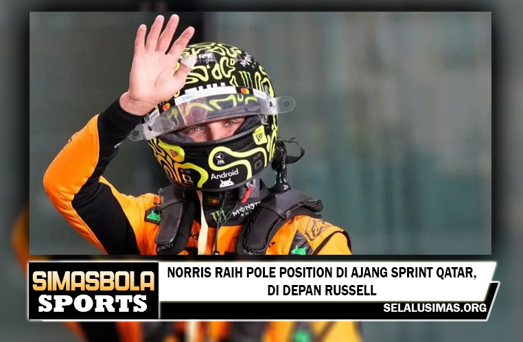 Norris raih pole position di ajang sprint Qatar, di depan Russell