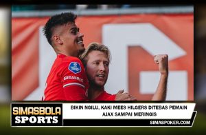 Bikin Ngilu, Kaki Mees Hilgers Ditebas Pemain Ajax sampai Meringis