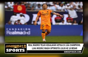 Real Madrid Telan Kekalahan Ketiga di Liga Champions, Luka Modric Masih Optimistis Lolos ke 16 Besar