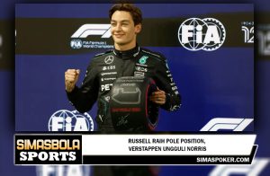 Russell raih pole position, Verstappen ungguli Norris