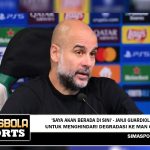 'Saya akan berada di sini' - janji Guardiola untuk menghindari degradasi ke Man City