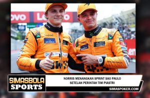 Norris menangkan sprint Sao Paulo setelah perintah tim Piastri