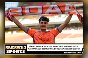 Rafael Struick Bikin Gol Perdana di Brisbane Roar