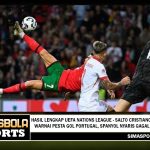 Hasil Lengkap UEFA Nations League - Salto Cristiano Ronaldo Warnai Pesta Gol Portugal, Spanyol Nyaris Gagal Menang