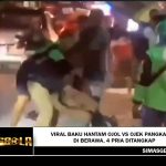 Viral Baku Hantam Ojol Vs Ojek Pangkalan di Berawa, 4 Pria Ditangkap