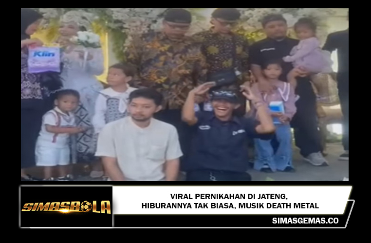 Viral Pernikahan di Jateng, Hiburannya Tak Biasa, Musik Death Metal