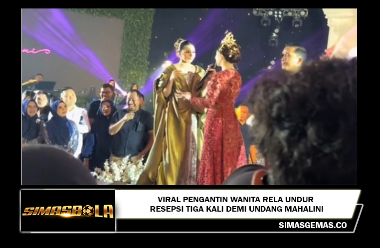 Viral Pengantin Wanita Rela Undur Resepsi Tiga Kali demi Undang Mahalini