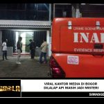 Viral Kantor Media di Bogor Dilalap Api Masih Jadi Misteri