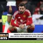 Dibantai Bournemouth di Old Trafford, Man United Hanya Lebih Baik dari Tim Juru Kunci