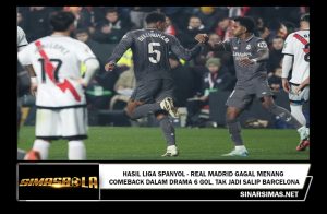 Hasil Liga Spanyol - Real Madrid Gagal Menang Comeback dalam Drama 6 Gol, Tak Jadi Salip Barcelona