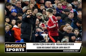 Viktoria Plzen Vs Man United - Pasukan Ruben Amorim Usung Misi Bangkit Sebelum Jumpa Man City