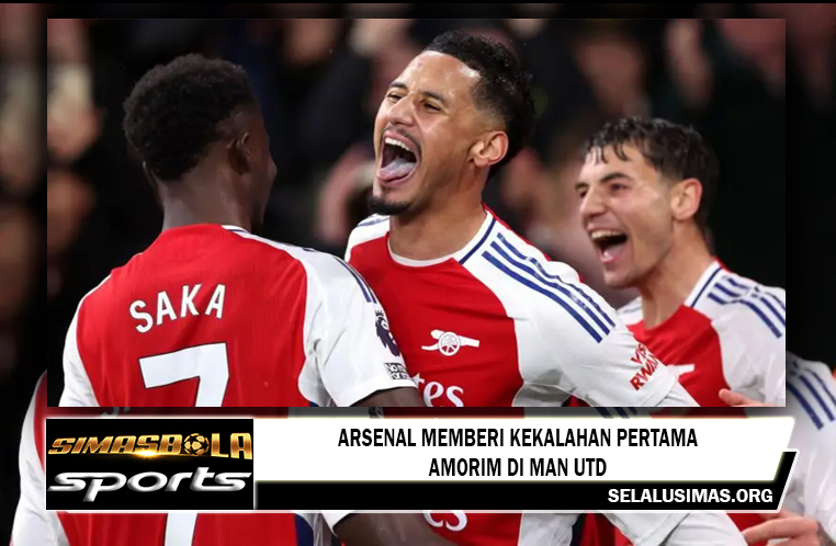 Arsenal memberi kekalahan pertama Amorim di Man Utd