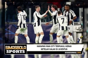 Harapan Man City terpukul keras setelah kalah di Juventus