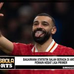 Bagaimana statistik Salah berada di antara pemain hebat Liga Primer