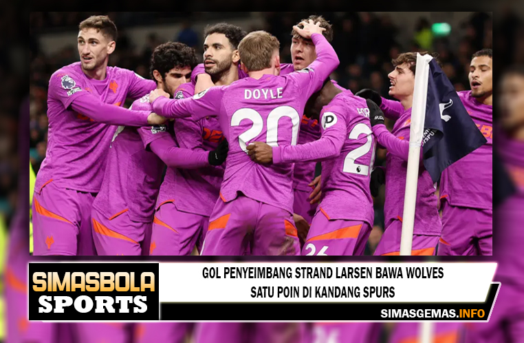 Gol penyeimbang Strand Larsen bawa Wolves satu poin di kandang Spurs