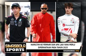 Hamilton ke Ferrari dan apa lagi yang perlu diperhatikan pada tahun 2025