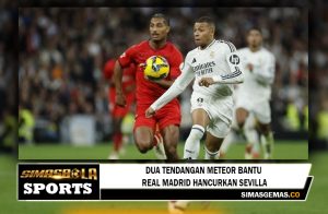 Dua Tendangan Meteor Bantu Real Madrid Hancurkan Sevilla