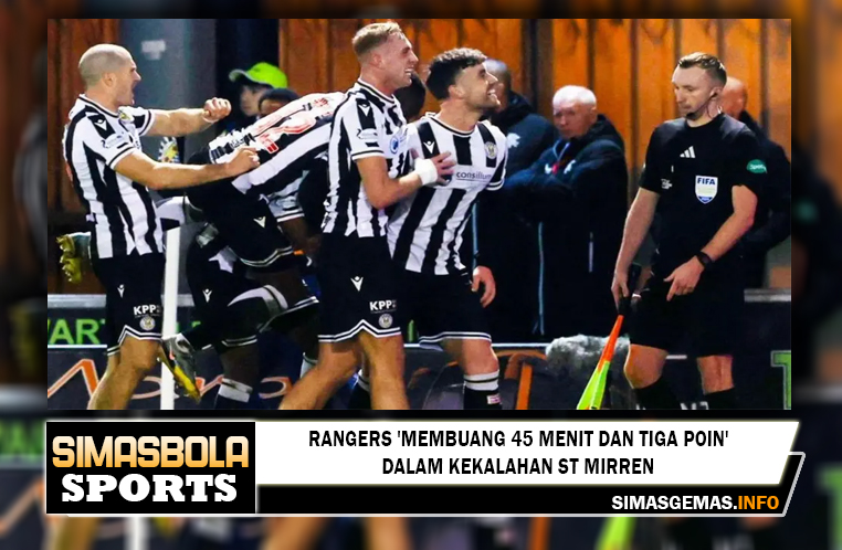 Rangers 'membuang 45 menit dan tiga poin' dalam kekalahan St Mirren