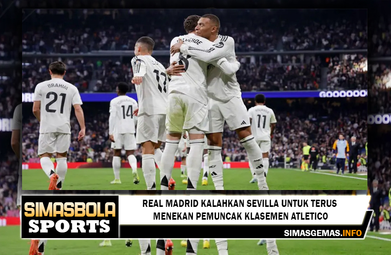 Real Madrid kalahkan Sevilla untuk terus menekan pemuncak klasemen Atletico