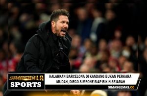 Diego Simeone Siap Bikin Sejarah