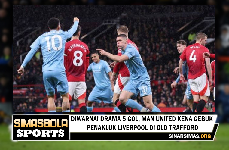 Man United Kena Gebuk Penakluk Liverpool di Old Trafford