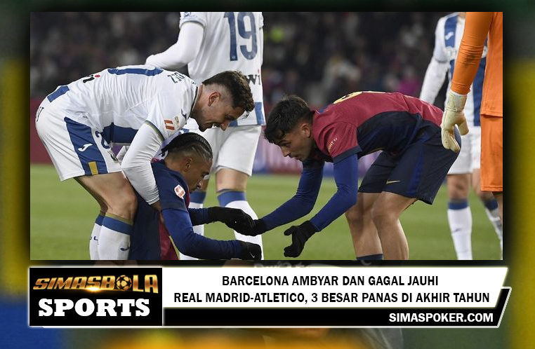 Barcelona Ambyar dan Gagal Jauhi Real Madrid-Atletico