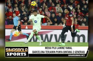 Messi Puji Lamine Yamal, Barcelona Terjamin Punya Bintang 2 Generasi