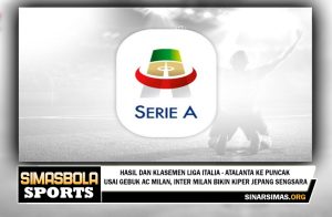 Usai mengalahkan AC Milan, Atalanta memimpin klasemen Liga Italia. Zion Suzuki, kiper Parma dan Timnas Jepang, terpaksa tiga kali menarik bola