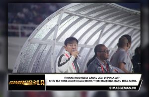 Mereka kalah di Piala ASEAN 2024, akui Shin Tae-yong. Ia mengatakan kekalahan di babak penyisihan grup adalah hasil yang sangat mengecewakan