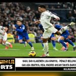 Hasil dan Klasemen Liga Spanyol - Penalti Bellingham Gak Ada Obatnya, Real Madrid Ancam Takhta Barcelona